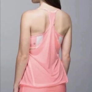 Lululemon No Limits Tank in Pink